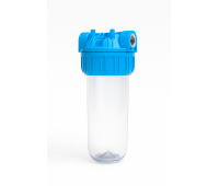 Корпус фильтра 10SL, 1/2"/Прозрачный/ GreenAqua
