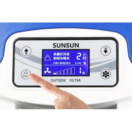 Внешний фильтр, SunSun HW-3000, со УФ стерилизатором-1
