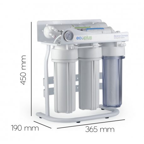 ECOPLUS PRO SERIES RO5, Vontron 75 GPD, Помпа 75GPD -2