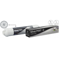 Charcoal post-filter with silver Jaco