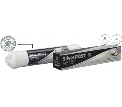 Charcoal post-filter with silver Jaco