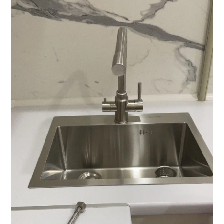 Смеситель для кухни с подключением фильтра питьевой воды-1