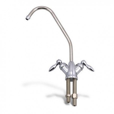 Кран двойной для чистой и минерализованной воды 