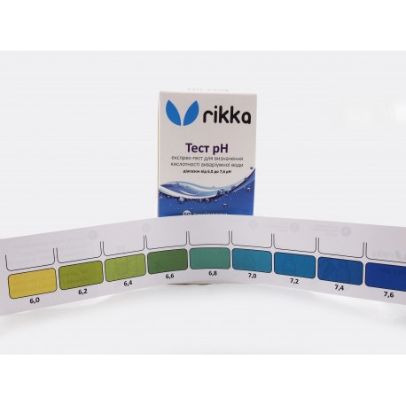 test de pH 6,0-7,6 Rikka