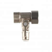 Соединитель металлический 1/2" - 1/4" - 1/2"