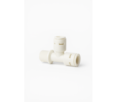 Tee - thread 1/4" - 4/6-4/6