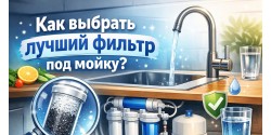 Как выбрать лучший фильтр для воды под мойку?