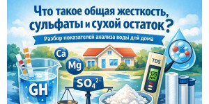 Что такое общая жесткость, сульфаты и сухой остаток? Разбор показателей анализа воды для дома