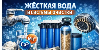 Жёсткая вода: как она портит технику, сантехнику и кожу — и что с этим делать