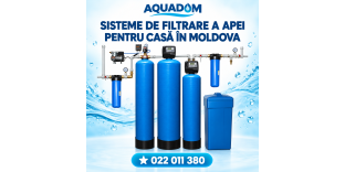 Системы фильтрации воды для дома в Молдове | AquaDom