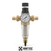 Самопромывной фильтр с редуктором давления Raftec RCFR02-C 3/4"